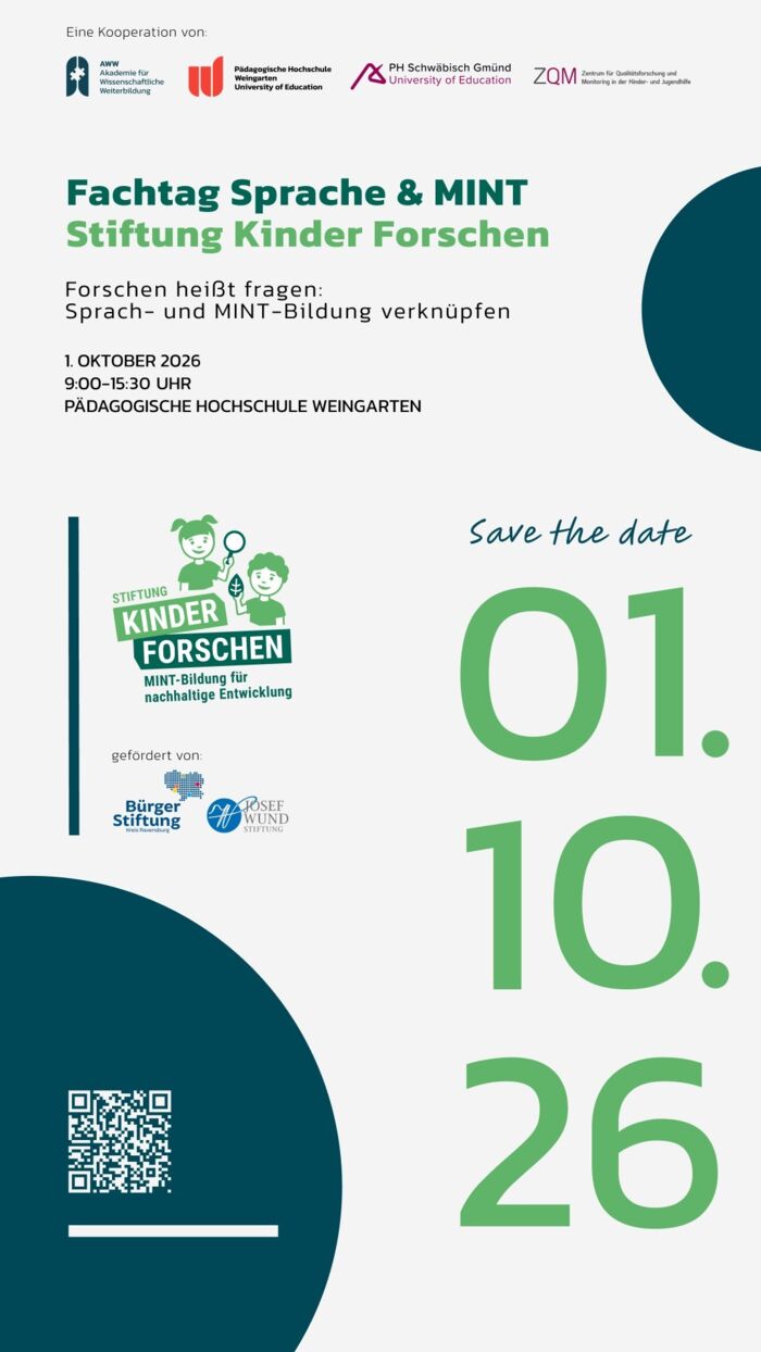 Fachtag StKF AWW PHW 2026 Save-the-date Fachtag StKF AWW PHW 2026 Save-the-date